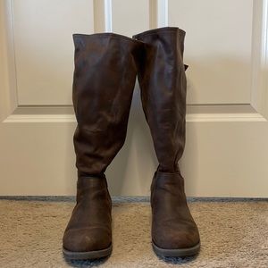 Torrid Wide-calf Dark Brown Boots